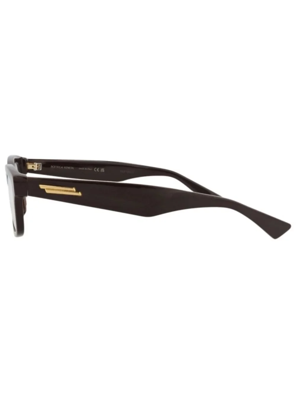 New Bottega Veneta Women's Eyeglasses Square Rectangle Acetate Frame Mens Brown